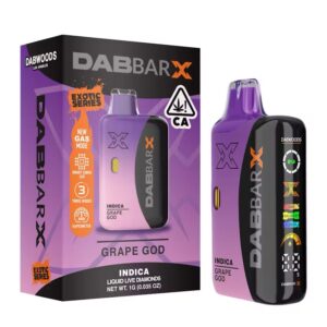 DABBAR X GRAPE GOD 1G Dab Bar Grape God