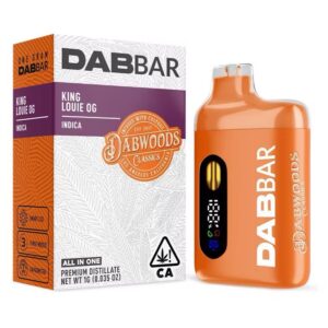 DABBAR CLASSICS 2.0 DISTILLATE 1G KING LOUIE OG King Louie Dab Bars